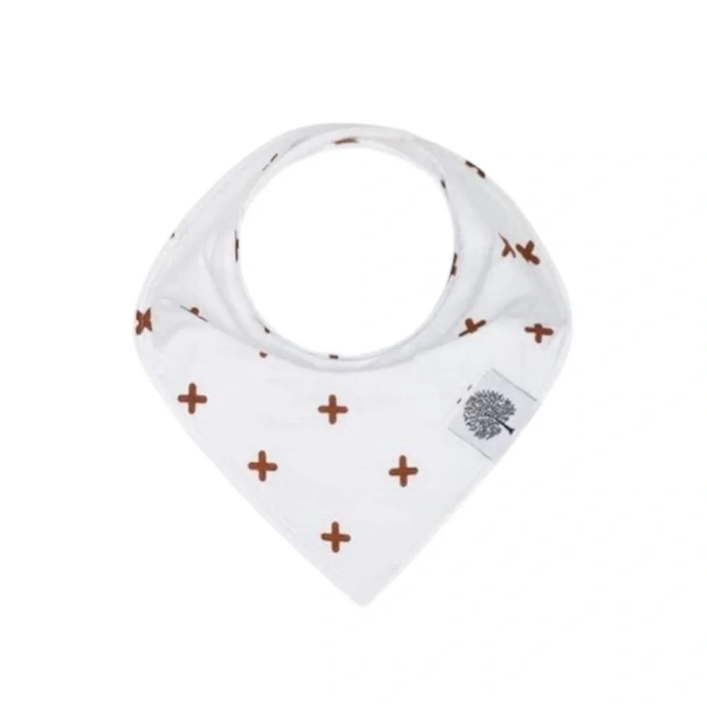 3/$15 🌸 Parker Baby Co Lincoln Bandana Bib Adjustable Drool Bib Organic Cotton